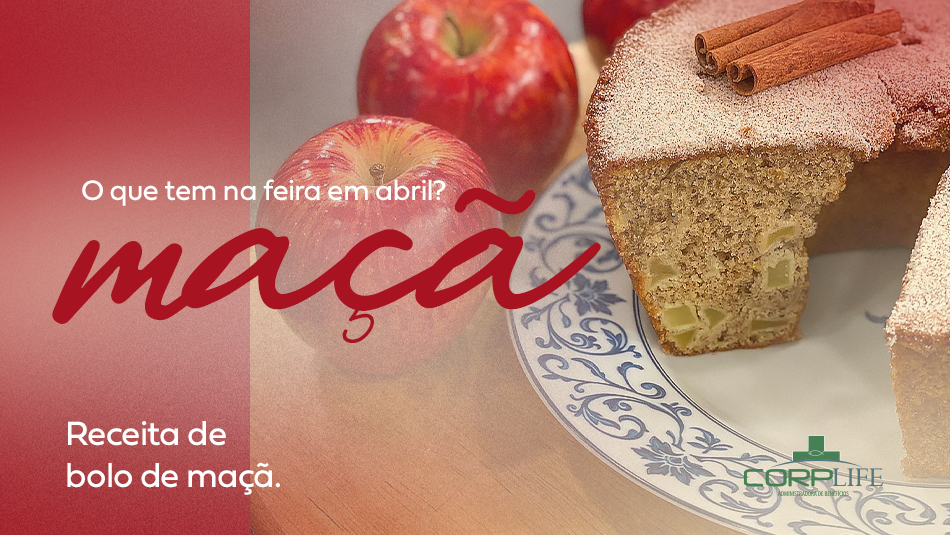 Receita de Bolo de Maça