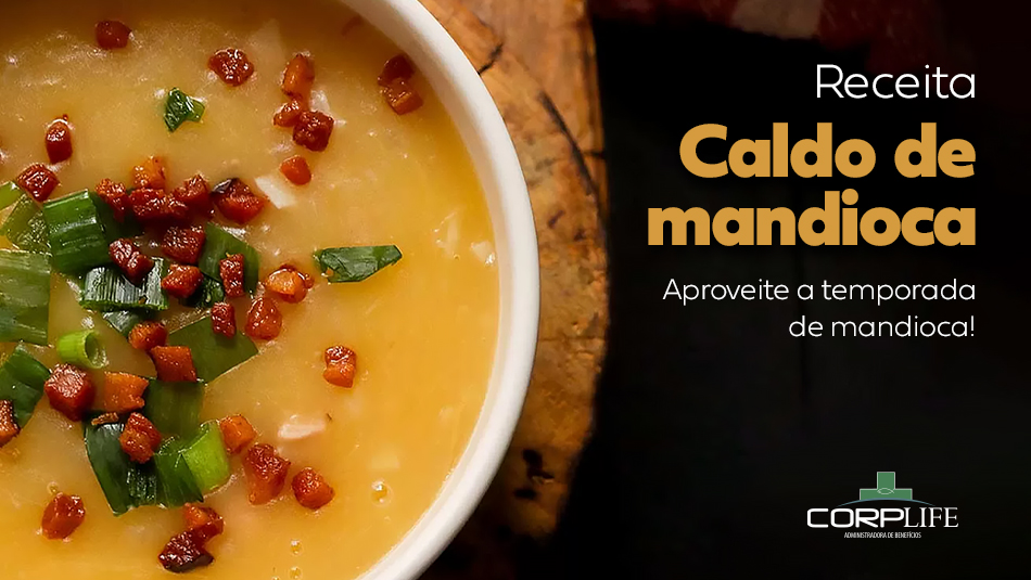 Receita: Caldo de mandioca